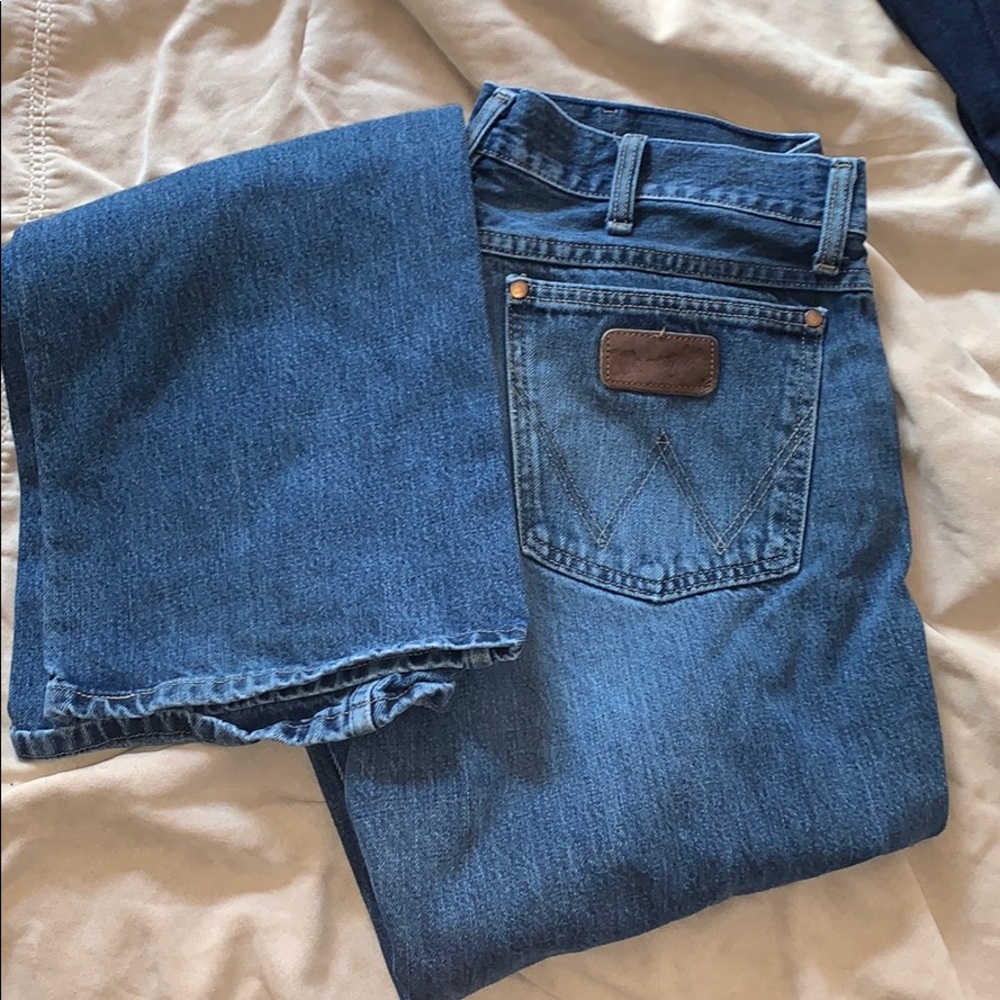 Men’s Wrangler retro slim boot jeans 33/36